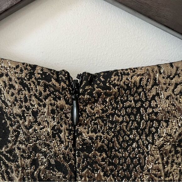 Romeo & Juliet Couture Gold Mini Dress - Picture 8 of 12